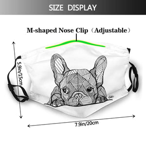 French Bulldog Face Mask