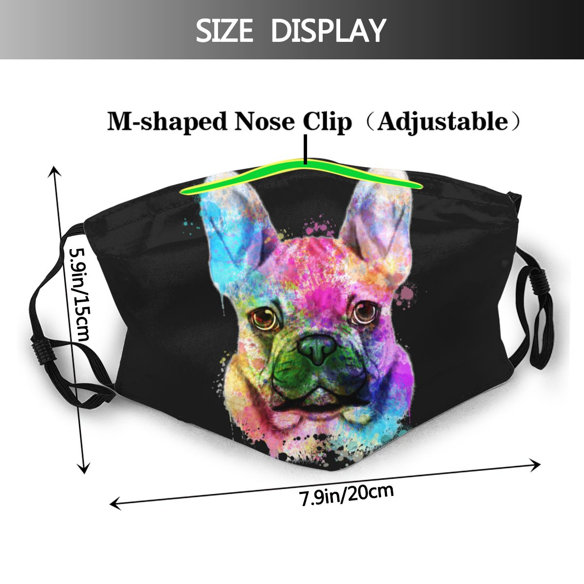 French Bulldog Face Mask